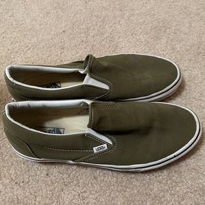 Men’s green size 11 vans